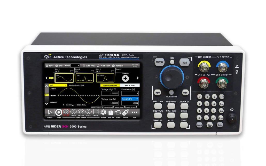 4 channel waveform generator