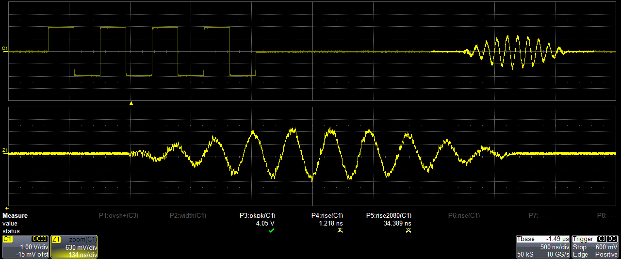 ultrasonic sensors testing with noise addition